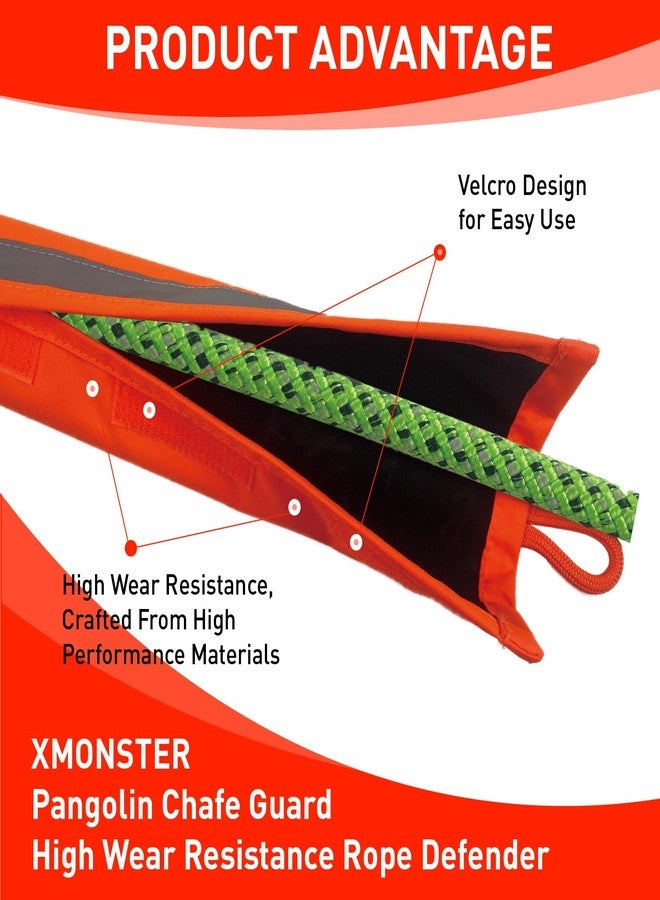 X MONSTER Pangolin Chafe Guard High Wear Resistance Rope Defender Rope Protector - Image 3