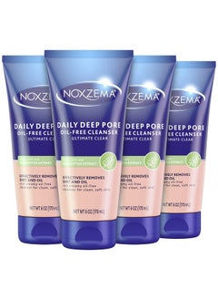 Noxzema Cleanser Daily Deep Pore Cleanser 6 Oz (Pack Of 4)  - Image 1