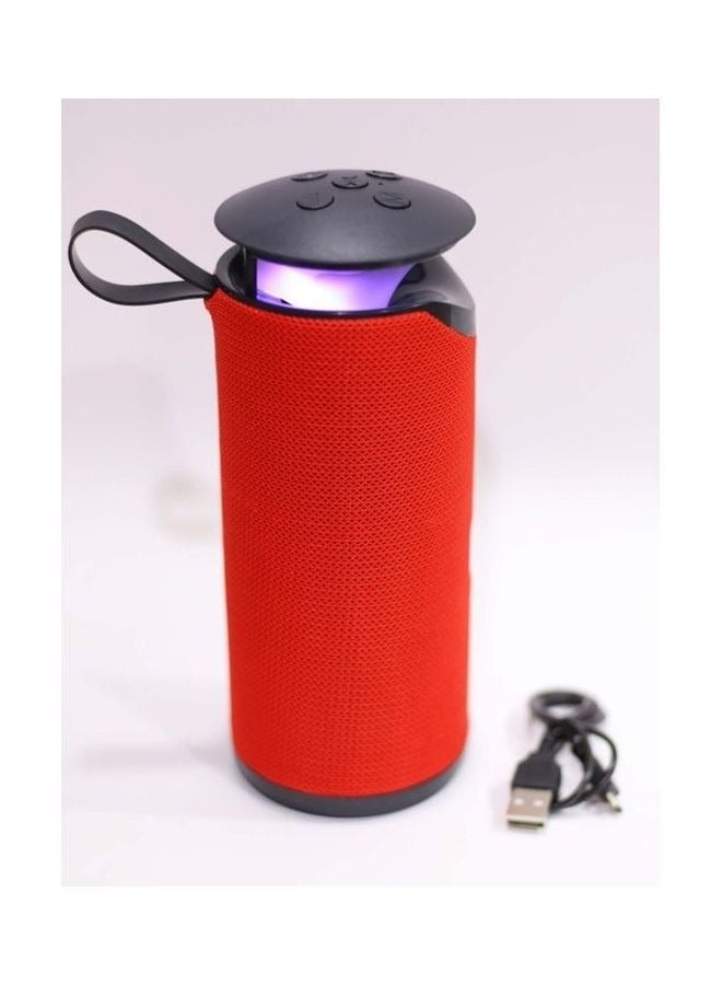zero z125 Portable Lighting Bluetooth Speaker support flash usb - sd card -Red
