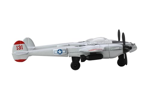 Daron Worldwide Trading Runway24 P38J Vehicle, Silver - Image 4