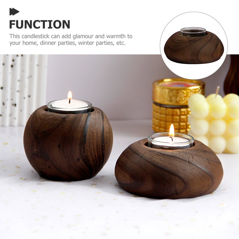Tea Light Stand Candle Holder Vintage Style Candle Stand Decorative Candle Burning Cup - Image 2