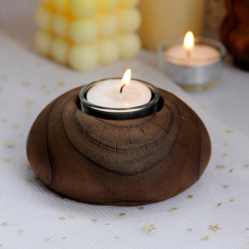 Tea Light Stand Candle Holder Vintage Style Candle Stand Decorative Candle Burning Cup - Image 4