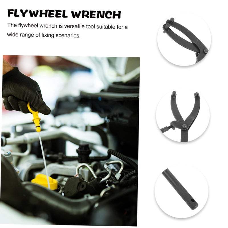 Magnetic Motor Flywheel Belt Disc Spanner Wrench Tool - Image 5