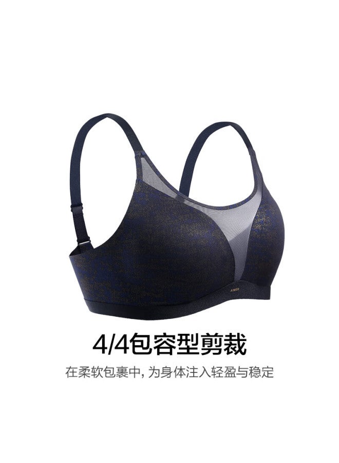 Aimer Women's Jacquard 4/4 Wireless Full Cup Thin Molded Bra Am17c261 Starry Night Yh4 165 - Image 2