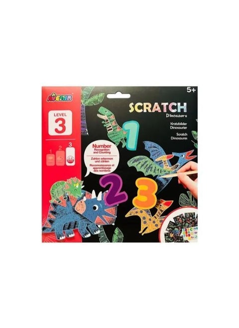 EGL AVE SCRATCH ASSORTED DISPLAY DINOSAURS