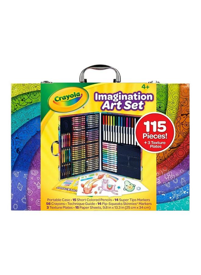 Crayola 115-Piece Imagination Art Set with Case Multicolor CRA0410530002 - Image 1