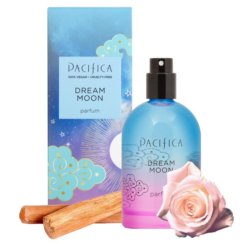 Pacifica Dream Moon Spray Perfume 2 fl oz â€“ Bergamot, Pink Rose, Vanilla, Sandalwood & Patchouli â€“ Clean, Vegan & Cruelty-Free Natural Perfume - Image 1