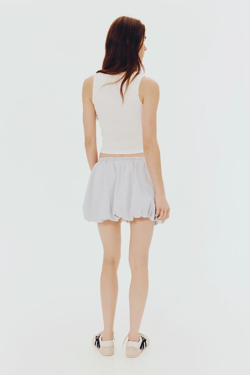 H&M Crinkled jersey vest top