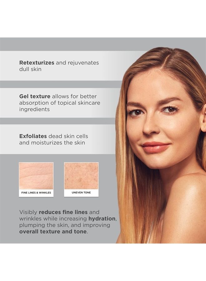 Glytone Rejuvenating Mini Peel Gel - With 10.8% Glycolic Acid - Face Mask Resurfaces and Retexturizes for Glowing Skin - Fragrance-Free - 2 fl. oz. - Image 5