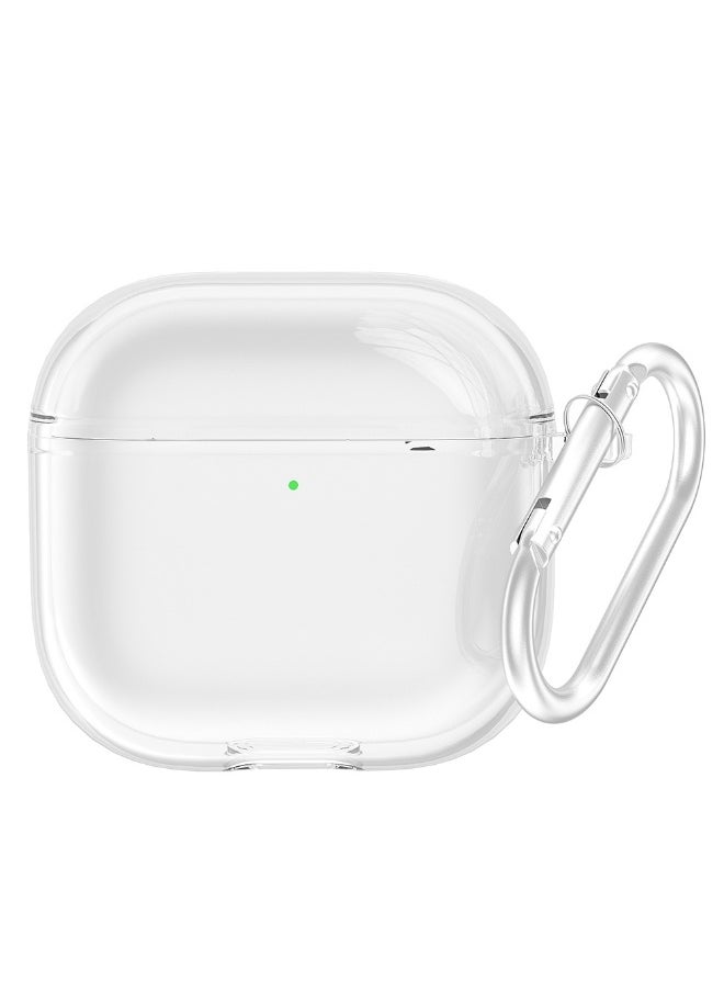Generic - Fashion Transparent Soft Shell Protective Case Cover for Apple AirPods 4 for Men Women - Image 1