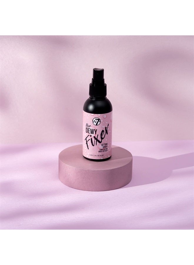 W7 مجموعة ف fixer - رذاذ تثبيت المكياج 2 قطع - لمسات لامعة ومطفية لتثبيت المكياج الاحترافي - Image 3