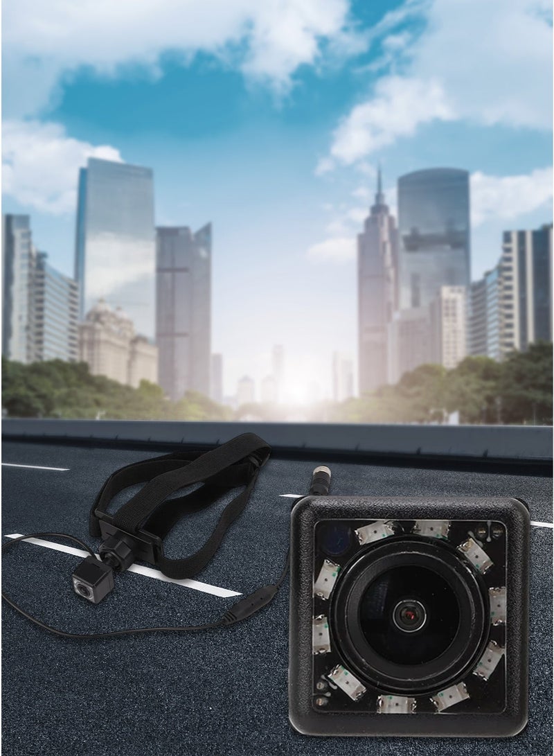 شاشة رؤية خلفية للسيارة TFT-LCD – مدخلين فيديو، عرض واضح ومريح، تشغيل 12 فولت - Image 2