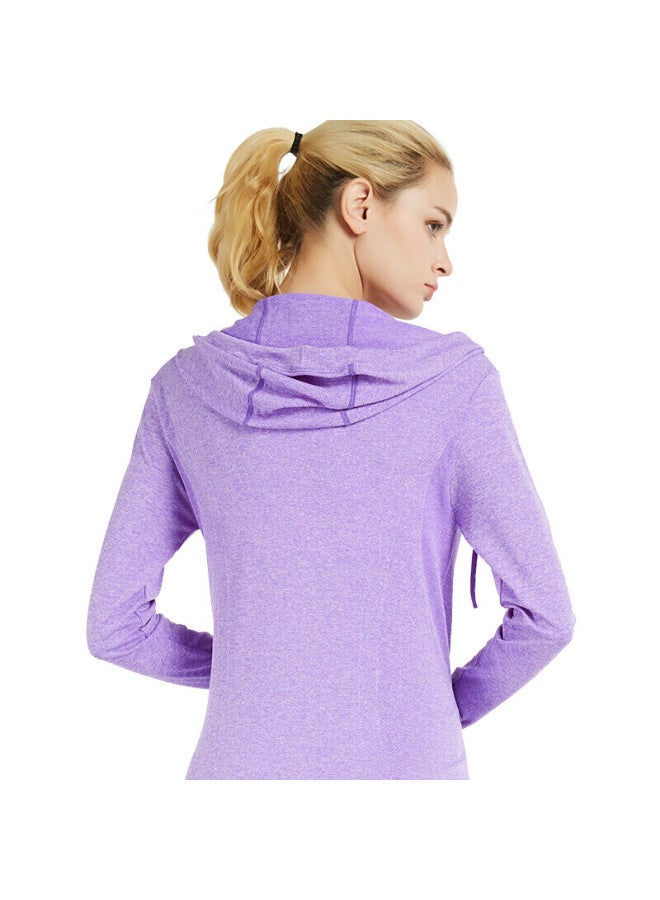 Alpint Mountain Women's Elmont Fitted Hooded Yoga Jacket Autumn Winter Short Sports Sweatshirt Cardigan Spring - Image 5