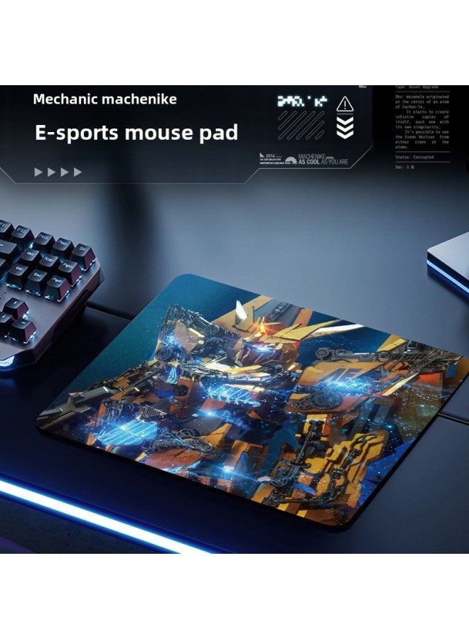 Gundam Cartoon Mouse Pad Game Mat Small Computer Table Mat Precision Lock Edge Desk Mat Mat-Color:300*250*2mm-Pattern:F-A5-15