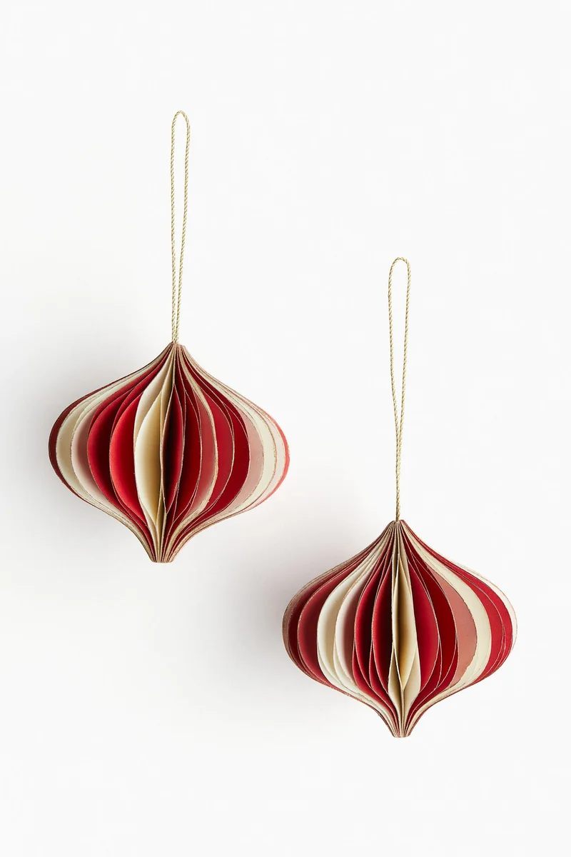 H&M 2-pack Christmas decorations