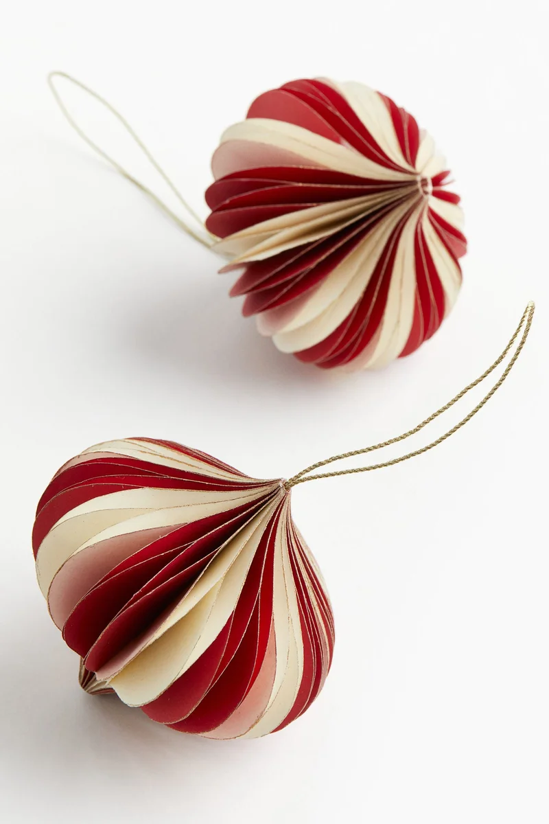 H&M 2-pack Christmas decorations
