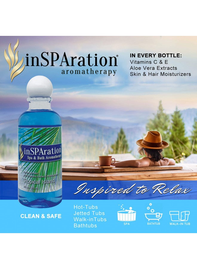 InSPAration سائل سبا وعلاج عطري inSPAration 370X، 9 أونصة، جزيرة استوائية - Image 3