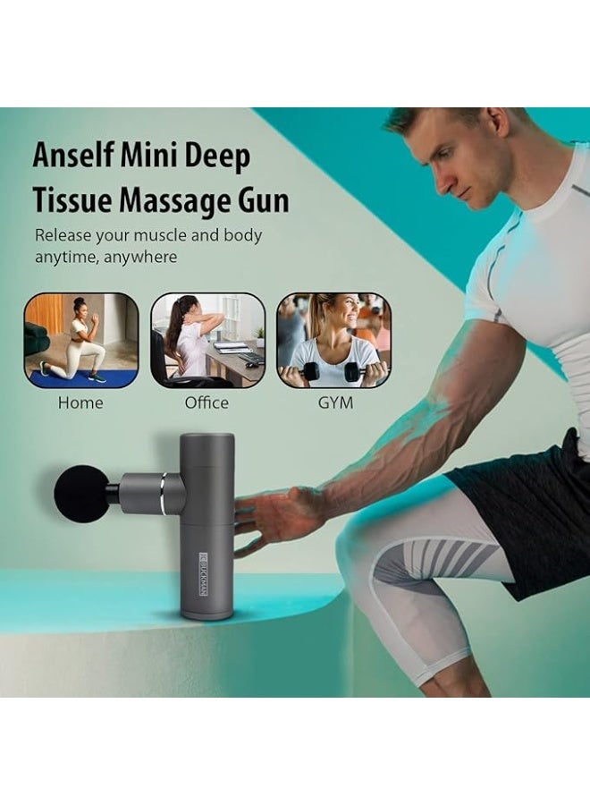 JC BUCKMAN JCbuckman BlissUs Deep Tissue Percussion Powerful Portable Gun Massager For Targeted Pain Relief, Muscle Soreness, Multiple Massage Heads - Image 2