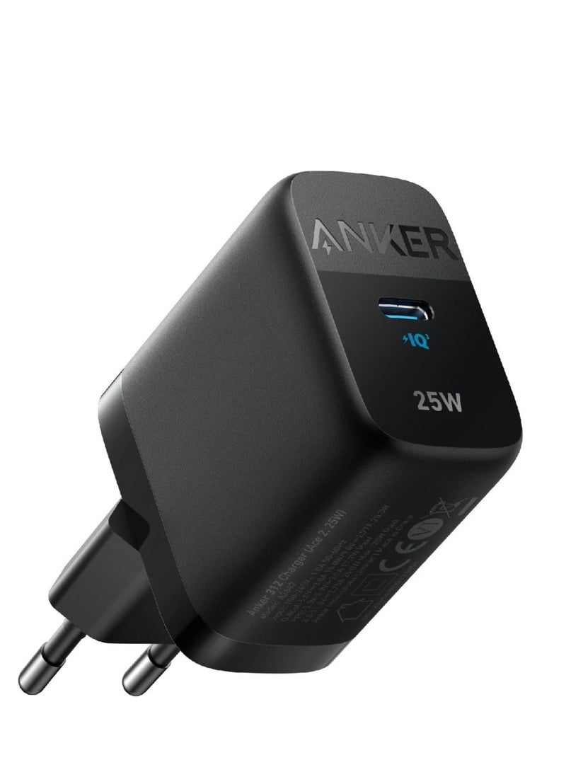 شاحن 312 25 وات تقنية الشحن السريع ايس قابل للطي PPS لسامسونج جالاكسي S23 الترا S23+ S22 S21 S20 نوت 20 10 Z فولد 3+ ضمان محلي لمدة 18 شهر أسود يو اس بي 3 - Image 1