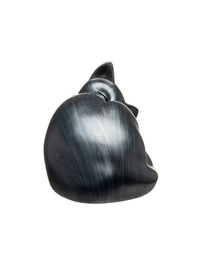 Kriss Art Pet Urns,Sleeping Resin Cremation Cat Urn, Cat Urns for Ashes, Small Animal Urn,Small Pet Urns (Black)… - Image 5