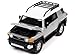 Johnny Lightning 2007 Toyota FJ Cruiser Titanium Silver Metallic with White Top and Roofrack Classic Gold Collection Series Limited Edition 164 Diecast Model Car by Johnny Lightning - Image 2