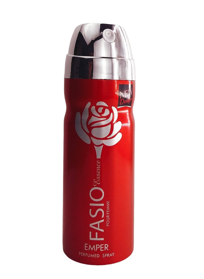 emper Fasio Essence - Pour Femme - Body Spray - 200ml - Image 1