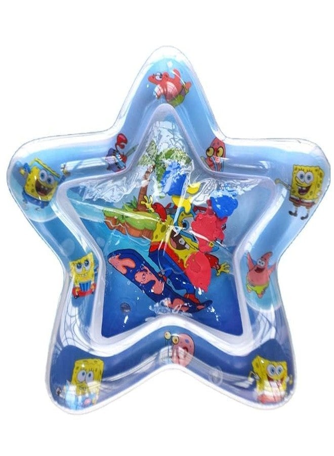 RIGJAK Baby Star Shape Water Play Mat Toys Inflatable Tummy Time Leakproof Water Play Mat - Image 3