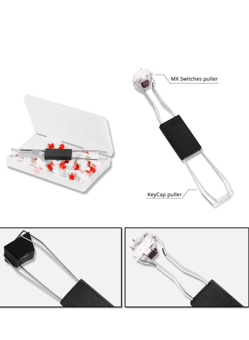 Captaintech Keyboard Switch for Mechanical Keyboard, Xuangui Mechanical Switch, Red Switch, with Switch Opener - Image 4
