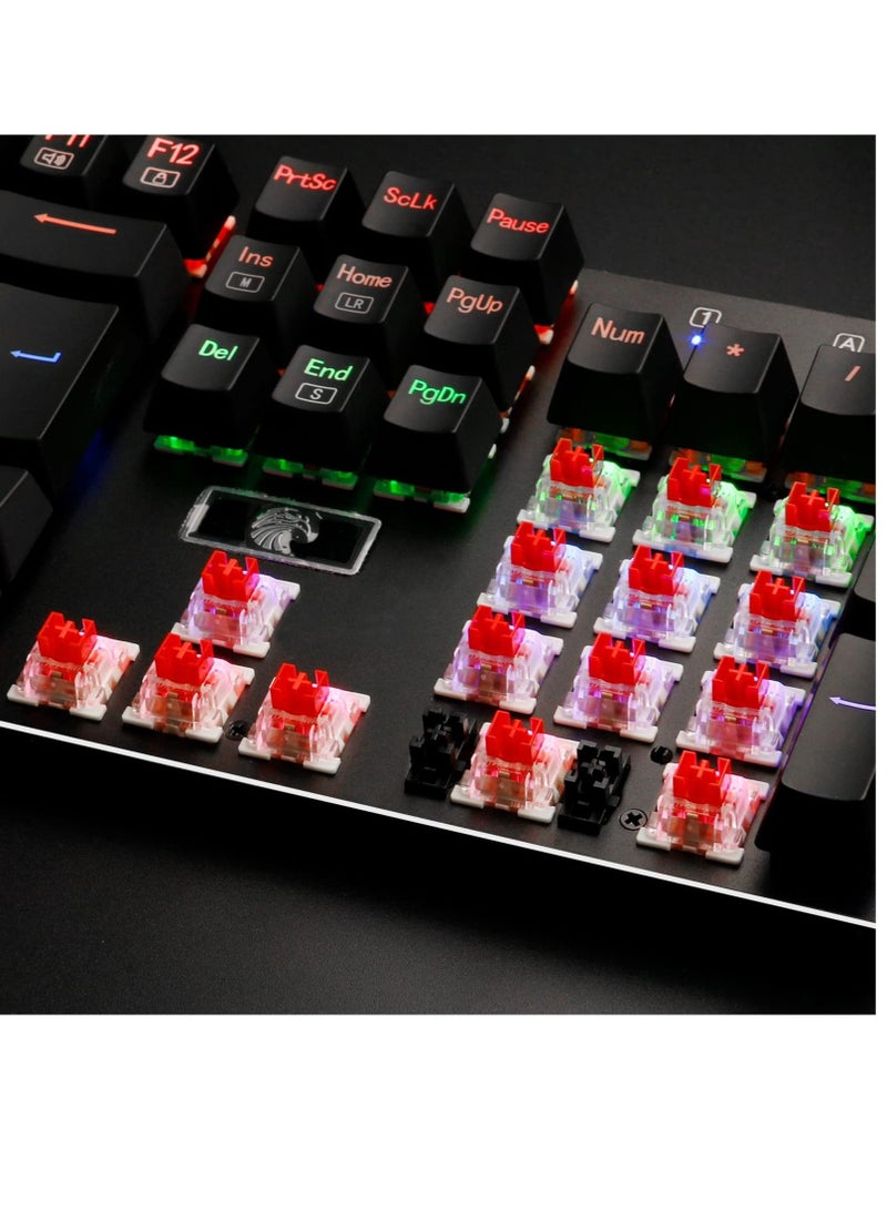 Captaintech Keyboard Switch for Mechanical Keyboard, Xuangui Mechanical Switch, Red Switch, with Switch Opener - Image 3