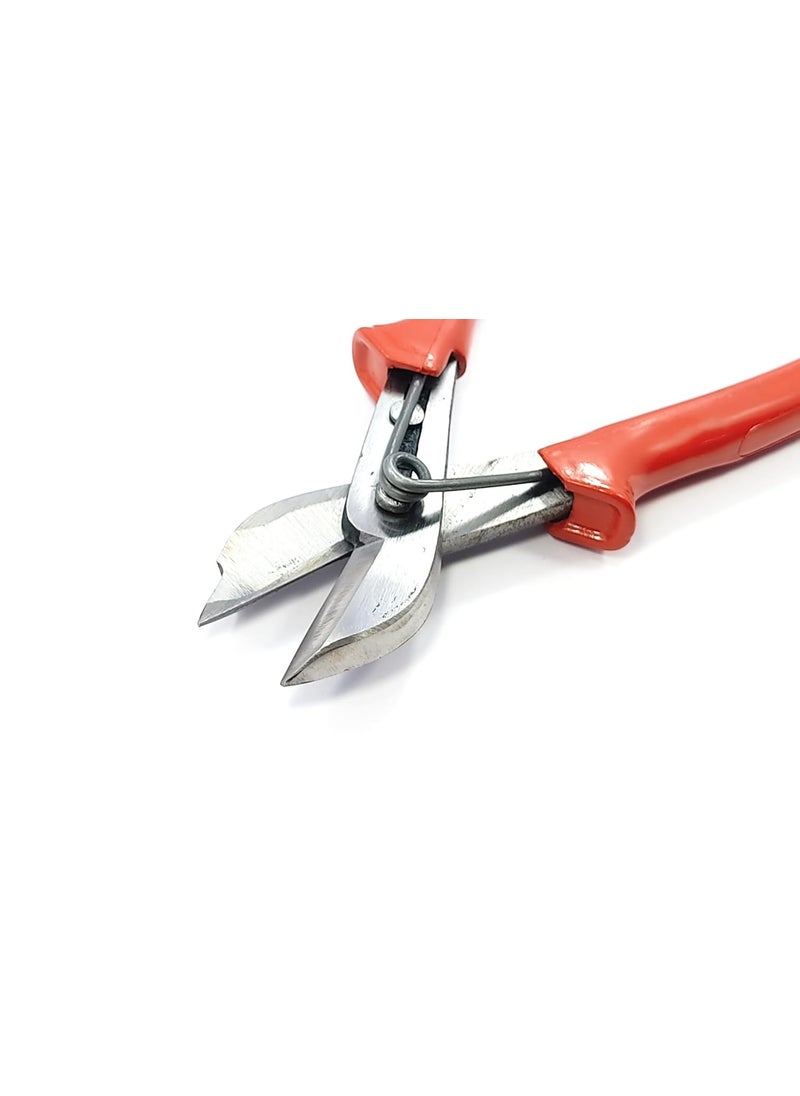 PERFECT TECH PERFECT TECH Multipurpose Tin Snip Heavy Duty 8 Inch Designed For Cutting Through Various Materials With Ease Accuracy Can Cut Electrical WiresMetal SheetTin PVC Channel LED Light Profile  - Image 1