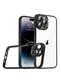 Generic Bumper Protective Case for Iphone 14 Pro Max 6.7 Silicone TPU Bumper Ultra Durable Ultra-Safe Camera Optimum Solution Black  - Image 1