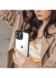 Generic Bumper Protective Case for Iphone 14 Pro Max 6.7 Silicone TPU Bumper Ultra Durable Ultra-Safe Camera Optimum Solution Black  - Image 5