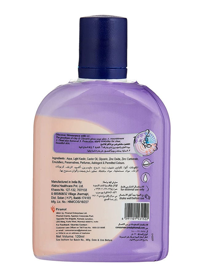 Lacto Calamine Classic Daily Use Formula with Balanced Kaolin and Glycerin 120ml - Image 2