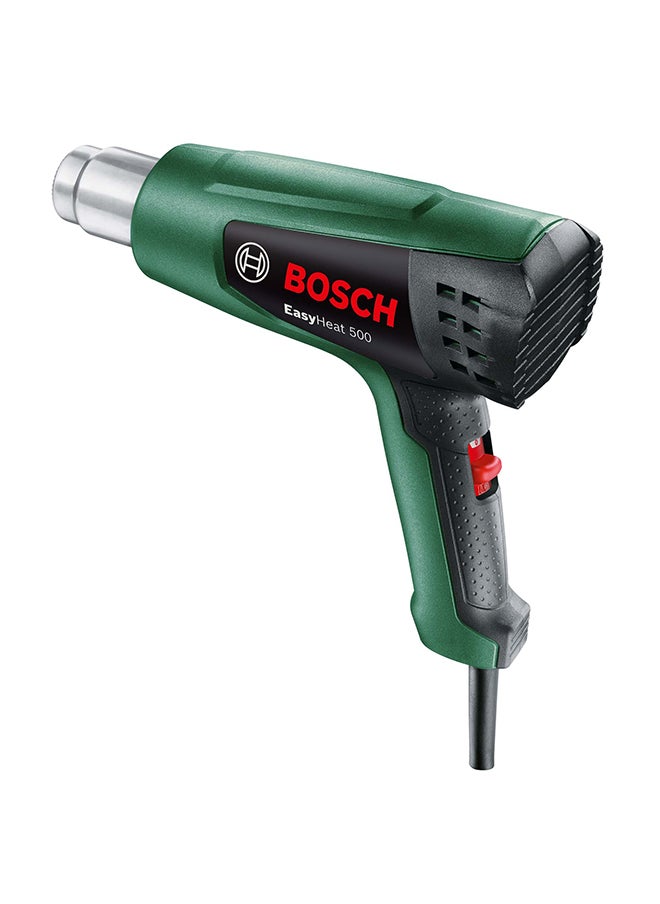 BOSCH Bosch Heatgun EasyHeat 500, corded 2 temperature settings for removing paint, thawing water pipes, starting a grilling fire | Model: 06032A6070 