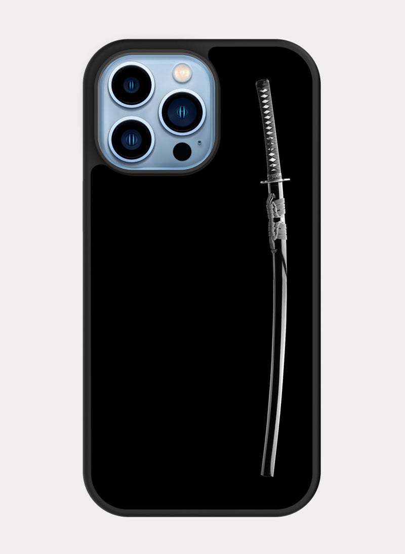 PXLAAT iPhone 13 Pro Max case cover Samurai Sword - Image 1