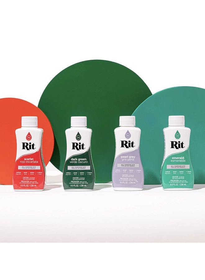 RIT , Scarlet Liquid Fabric Dye, 8-Ounce, 1-Pack, 8 Fl oz - Image 5