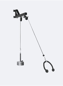 KANGAROO Pull-up machine set with double weight lifting pulley with 360 degree control and 10 kg weights Bundle  - Image 2