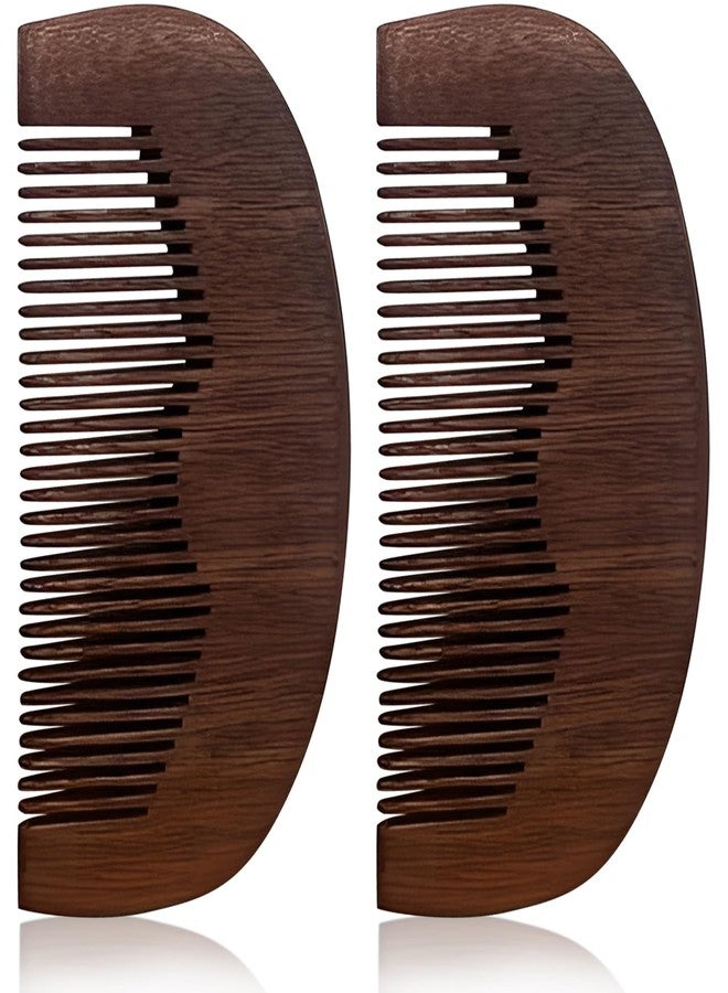 Kootinn Beard & Mustache Wood Comb - Ideal for Oils and Balms, Anti-Static for All Beard Types, Pocket-Sized - Image 1