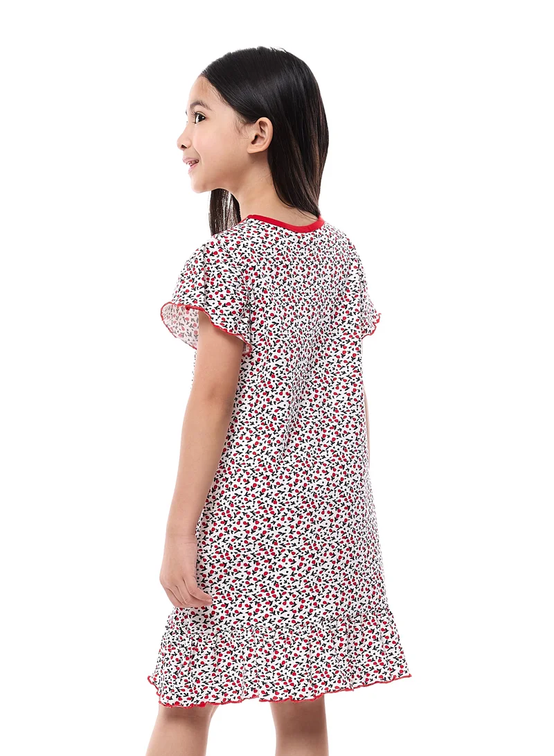 victor and jane Victor and Jane Girls' PJ Dress – Soft and Cozy Sleep Dress for Kids