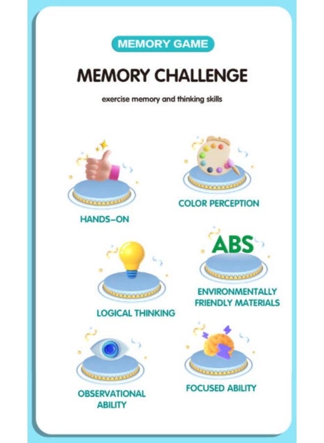 Bottle Collision Memory Game for Kids | Color Matching Logic Puzzle Toy | Parent-Child Educational Game - Image 3