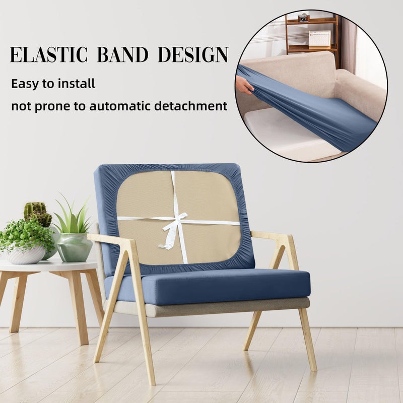 SUKAIKEQA Outdoor Cushion Covers Set,12PCS Waterproof Patio Furniture Couch Seat Slipcovers, Replacement for Sofa Sectional Chair(Coverï¼ŒOnly) - Image 5