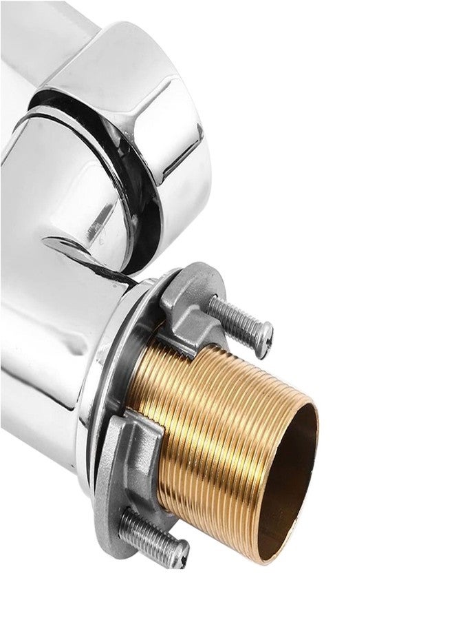 Rrina 2Pcs Hot Cold Faucet Fixing Tool Set Lock Nut Prevent Kitchen Bathroom Faucets from loosening (Stainless Steel) - Image 3