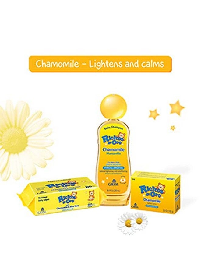Ricitos de Oro Ricitos de Oro Baby Wipes, Chamomile and Aloe Vera Refillable Baby Wipes, Moisturize and Clean Baby, Lightly Scented, Hypoallergenic, Alcohol-Fee, 6-Pack of 80 wipes each one (480 wipes) - Image 2
