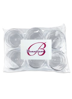 Pana (Quantity: 24 Pieces) Beauticom 15G/15Ml (0.5Oz) Round Clear Jars With Screw Cap Lid For Lotion, Creams, Toners, Lip Balms, Makeup Samples - Bpa Free  - Image 5