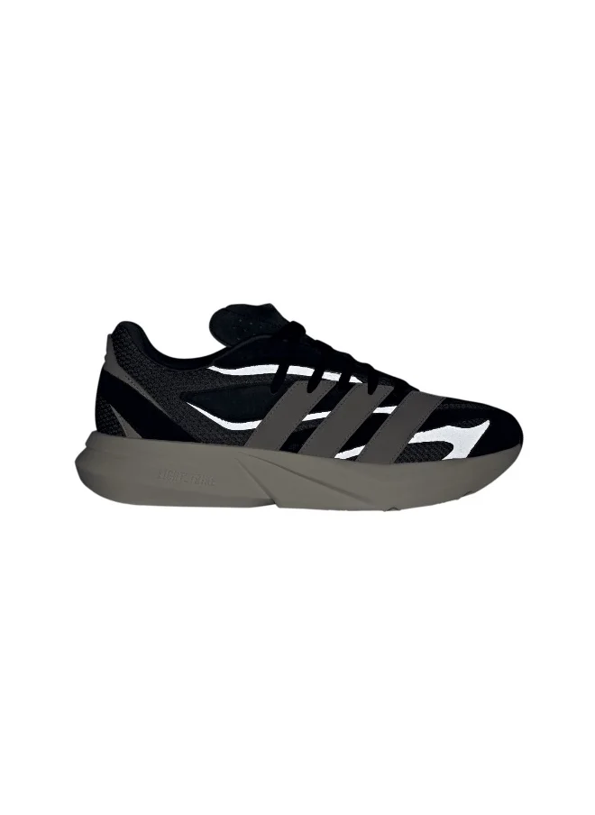 Adidas Adidas Lightblaze Black Running Shoes For Men 3.5