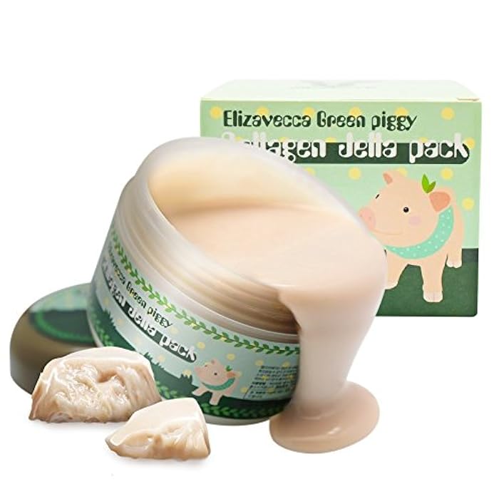 Elizavecca Green Piggy 50% Collagen Cream 100g - Image 3