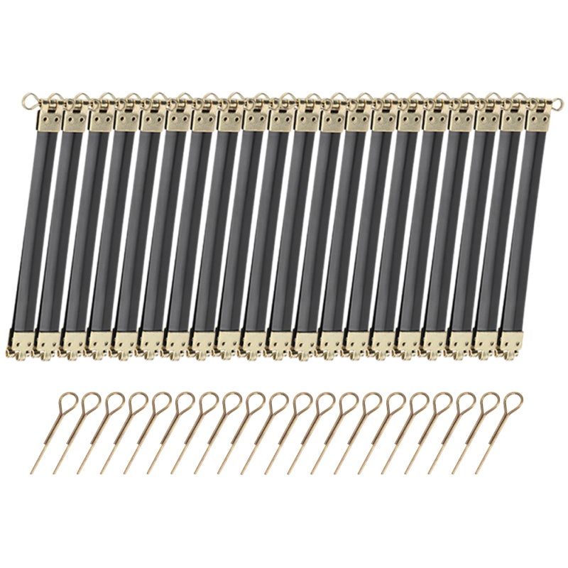 20Pcs Purse Flex Frame Internal Metal Retro DIY Coin Bag Sewing Handcraft Accessories - Image 1