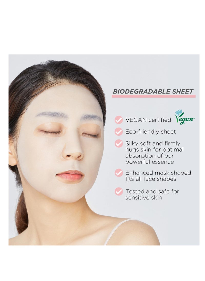 MEDIHEAL Mediheal Sheet Mask New Essential HERO 12 pack (Collagen, Tea Tree, Placenta, Madecassoside, Vita, Watermide)| Korean Skincare Facial Sheet Mask Combo, Moisturizing, Soothing and for Blemishes  - Image 4