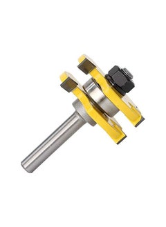 SCIENISH mm Shank 2 Bit Tongue and Groove Router Bit Set Wood Milling Cutter flooring knife  - Image 5