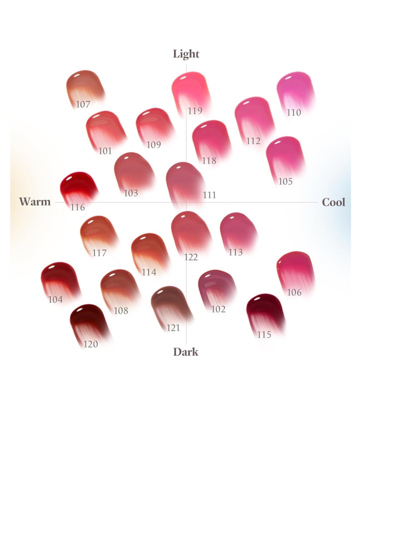 لاكا فروتي جلام تينت - شفاه مرطبة جيدًا 108 مالح 4.5 جم - Image 3